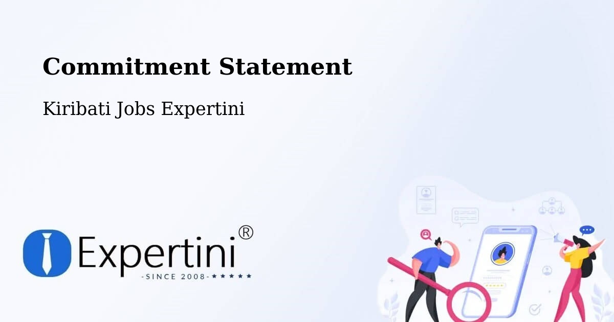 Corporate Commitment – Tarawa - Kiribati Jobs Expertini