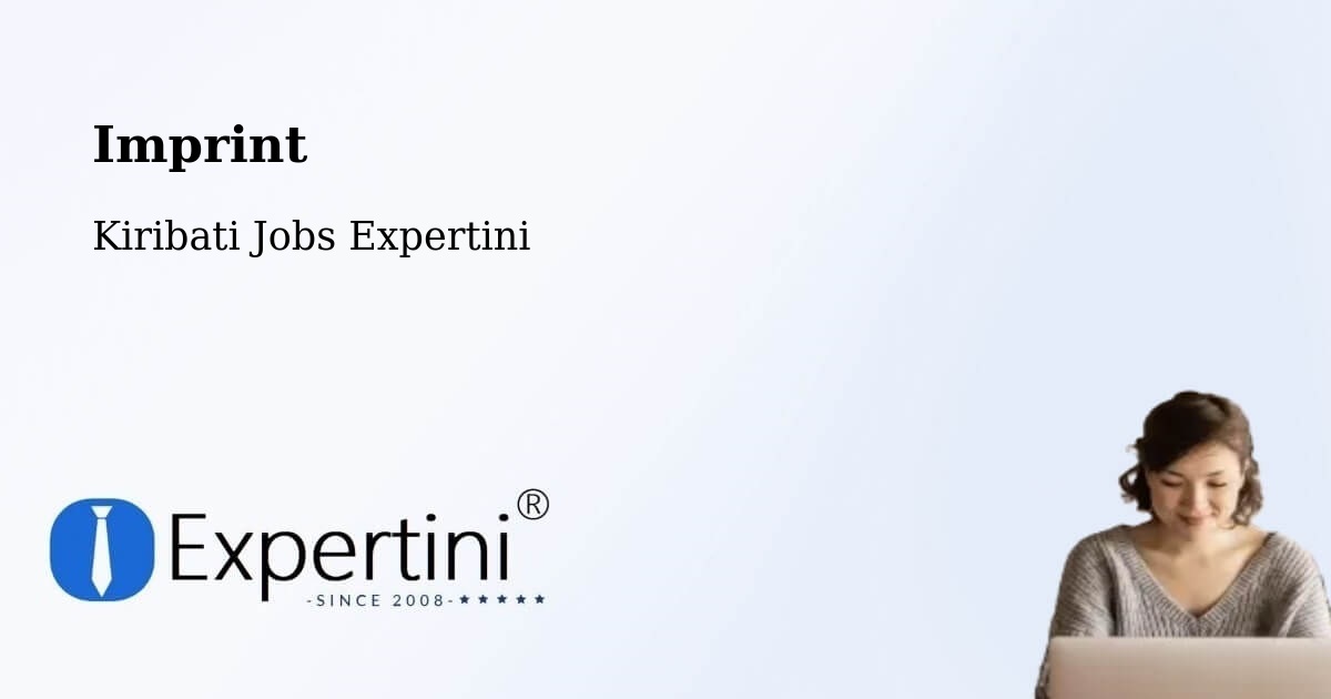 Imprint – Tarawa - Kiribati Jobs Expertini
