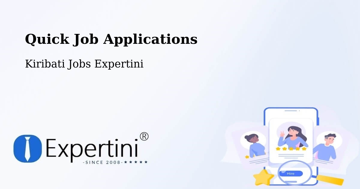 Quick Apply Feature – Tarawa - Kiribati Jobs Expertini