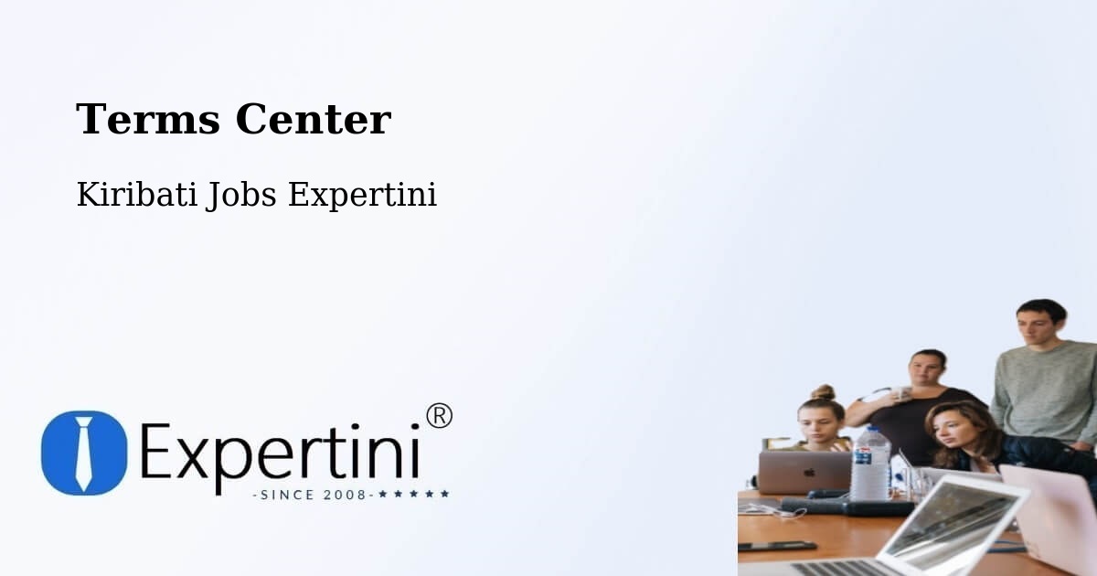 Terms of Service – Tarawa - Kiribati Jobs Expertini